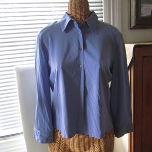 Banana Republic Silk Shirt SZ L